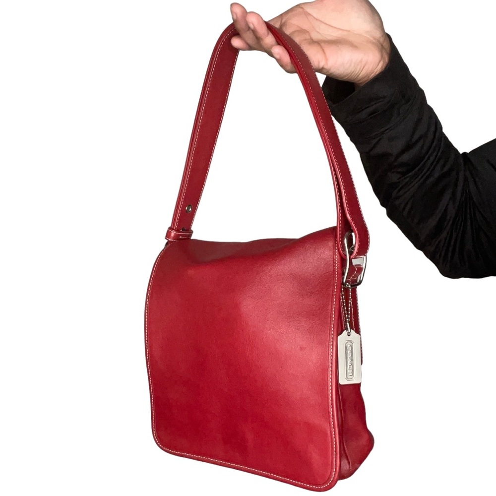 Super rare Vintage red coach bag